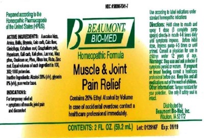 Image Description (Muscle And Joint Pain Relief Beaumont Biomed)